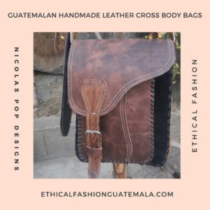 Guatemalan Handmade Leather Crossbody Bags