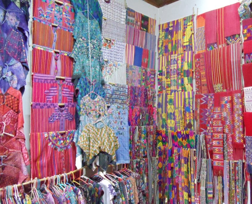 Shopping Artisan Fashions Guatemala
