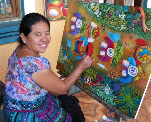 San Juan La Laguna Artist | Juana Mendoza Cholotio