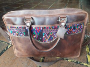 Guatemala Handmade Leather Shoulder Strap Purse