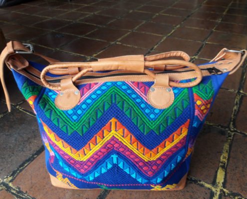 Lake Atitlan Handmade Weekend Bag