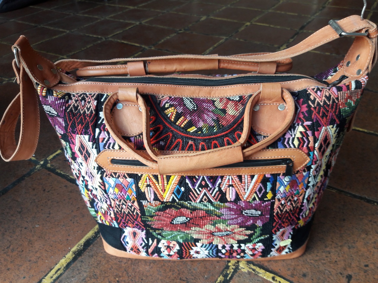 Mayan Textile Luggage Bag | Ethical Fashion Guatemala