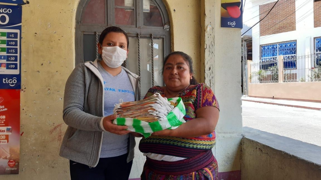 COVID-19 Mask Sales Providing Income for Lake Atitlan