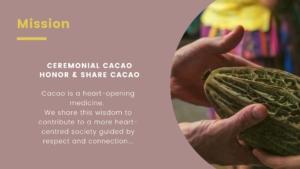 Authentic Mayan Cacao Ceremony