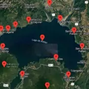 Lake Atitlan Villages Map