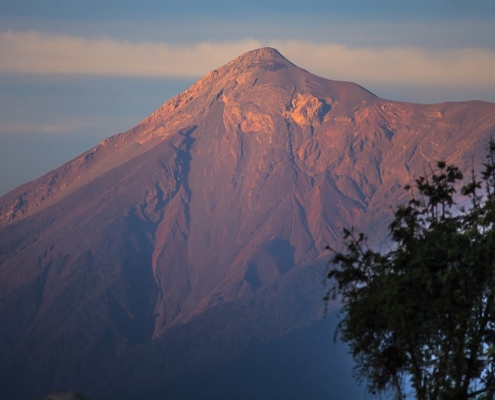 Hiking a Guatemala Volcano